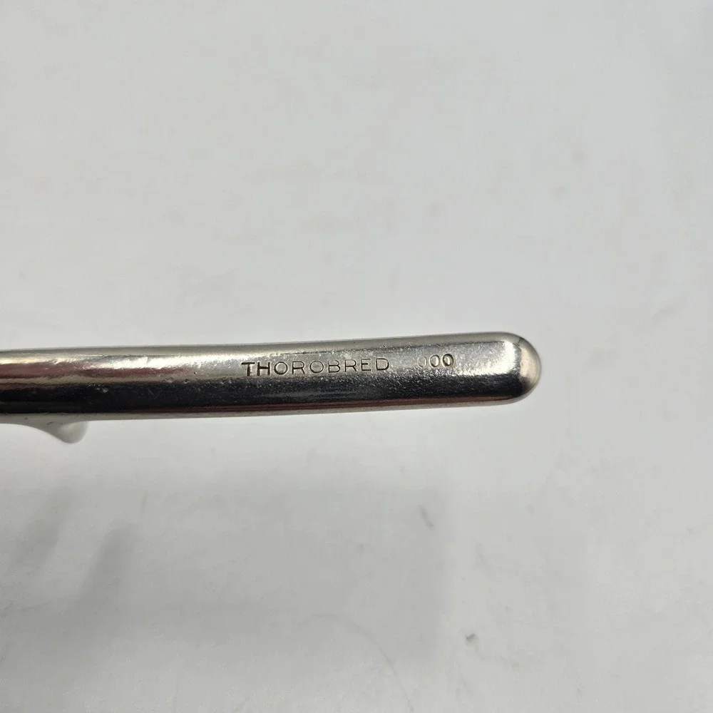 Vintage Thorobred 000 Manual Hair Clippers Barber Shop Decor Antique Hand Tool